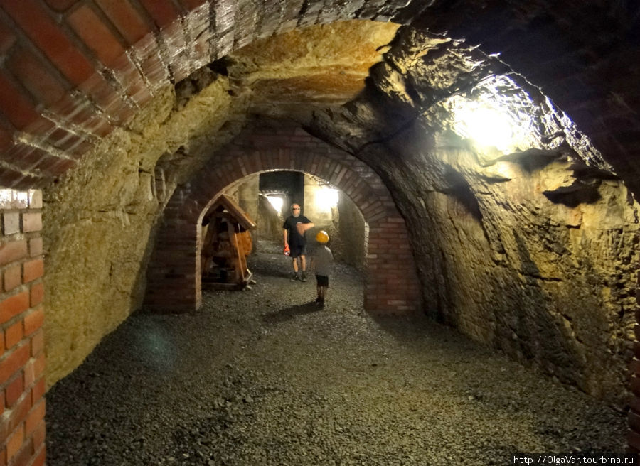 Мелницкие подземелья Мельник, Чехия