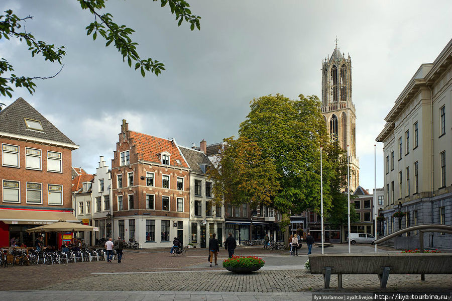 В остальном Утрехт очень милый старый город Утрехт, Нидерланды