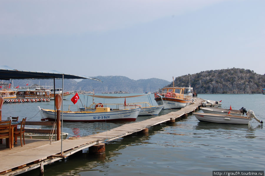 Деревушка-порт Учаыз, Турция