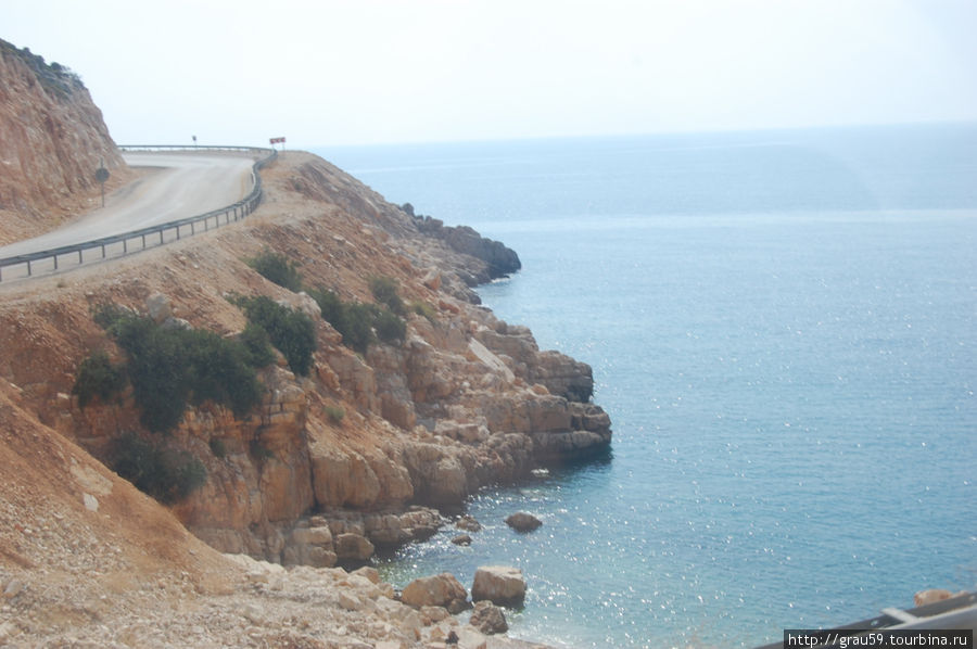 Вдоль берега моря Средиземноморский регион, Турция