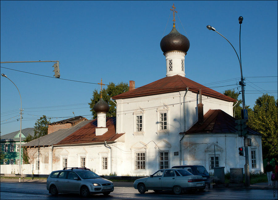Город и Спасо-Прилуцкий мужской монастырь Вологда, Россия