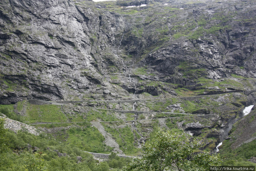 Вот она — Дорога троллей (Стена троллей) Западная Норвегия, Норвегия