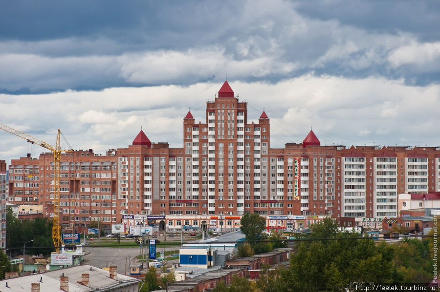 Томск с высоты. Август 2011 Томск, Россия