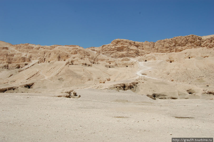 Окрестности храма царицы Хатшепсут Луксор, Египет