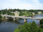 Российско-Эстонская граница — мост через р. Нарву
