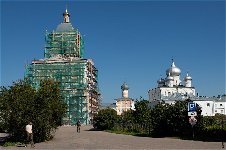 Николо-Вяжищский  монастыри Великий Новгород, Россия