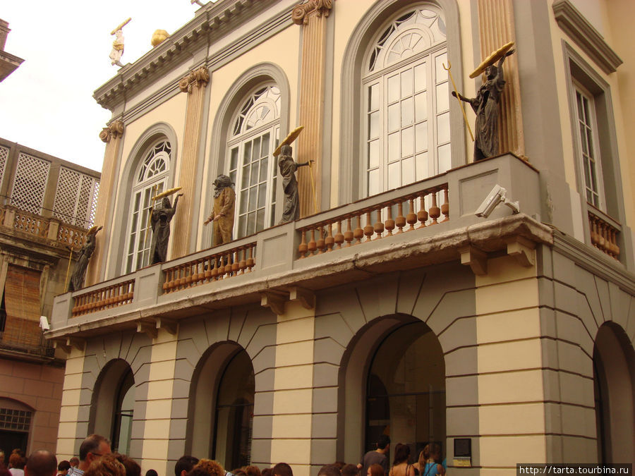 Музей, основанный самим Дали Фигерас, Испания