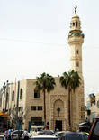 Мечеть Омара, расположенная рядом с Храмом Рождества Христова на Ясельной площади.
