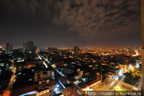 Ночная Манила. Филиппины
