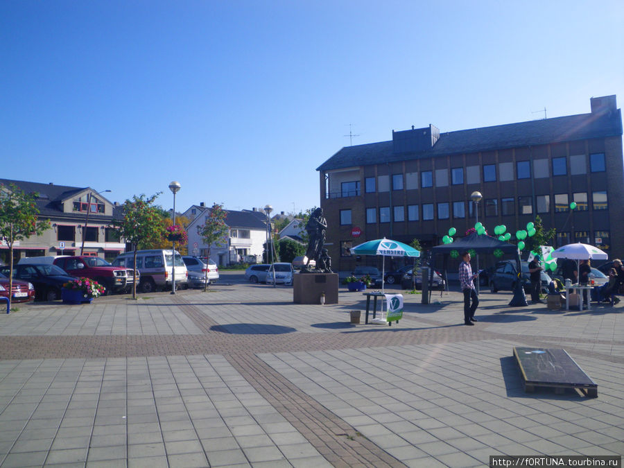 Главная площадь Киркенес, Норвегия