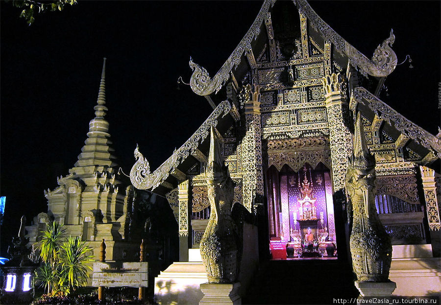 Буддистские храмы в Чианг-Мае Чиангмай, Таиланд
