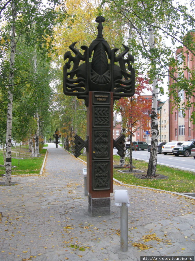 Галерея статуй в стиле ХМАО Ханты-Мансийск, Россия