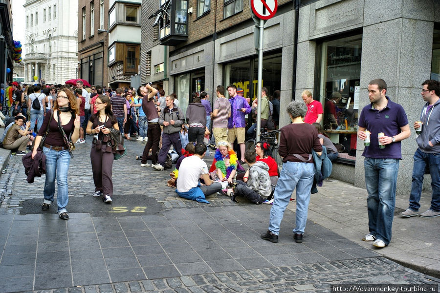 После гей парада... Дублин, Ирландия