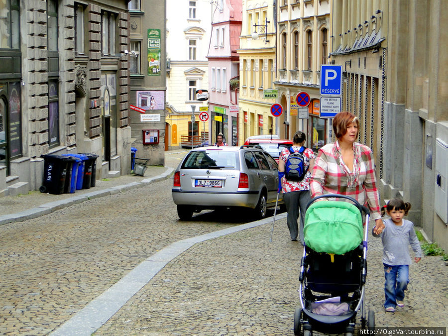 Чешский город с немецкими чертами на своем лице Либерец, Чехия