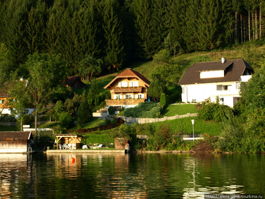 Прогулка по озеру Траунзее Озеро Траунзее, Австрия