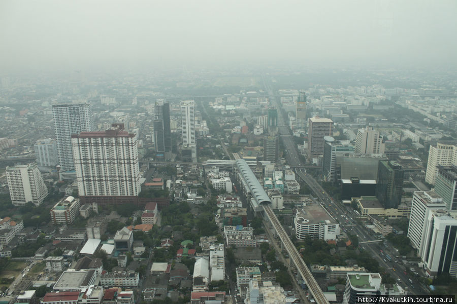Бангкок становится ближе с высоты Бангкок, Таиланд