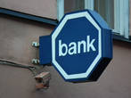 После Финляндии и Эстонии с их панками (PANKKI) тут уже любой поймёт,что здесь находится банк :)