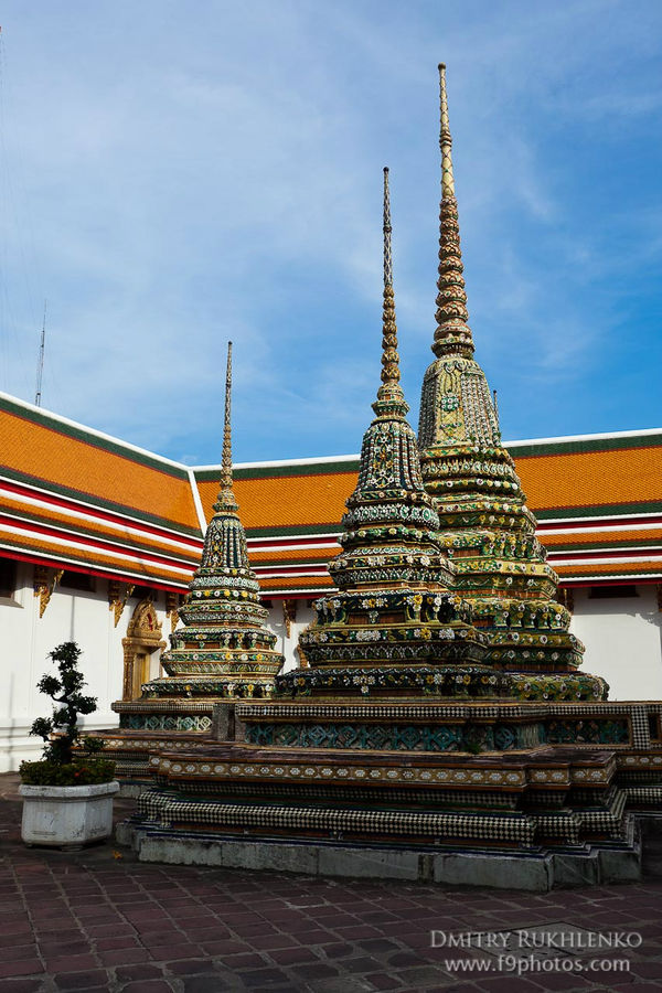 Немного фото из храмового комплекса Ват По, Бангкок, Тайланд Бангкок, Таиланд