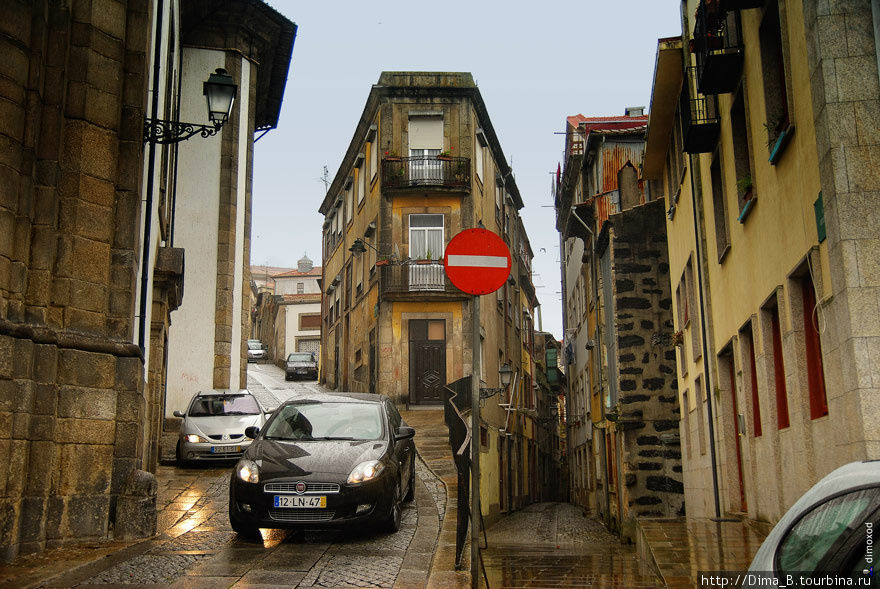 Улицы на разных уровнях Порту, Португалия