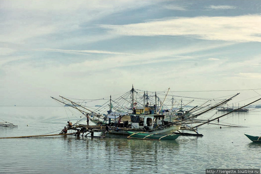 Рыбацкие лодки Остров Палаван, Филиппины