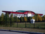 Стадион Горняк, на котором ежегодно в день шахтера выступают звезды Российской эстрады.