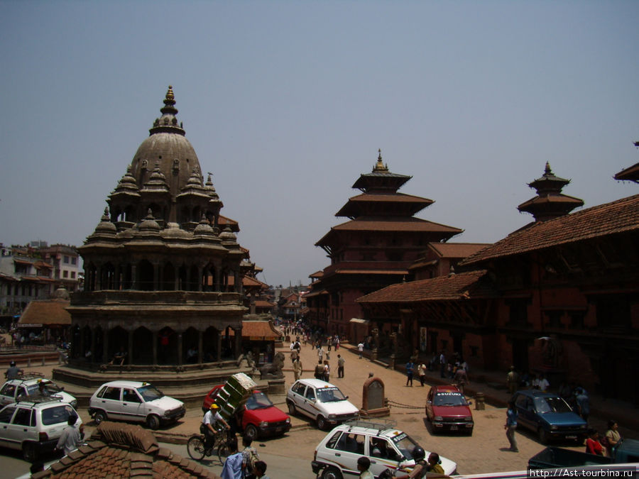 В центре Катманду. Катманду, Непал