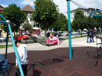 Детская площадка на набережной Гмундена