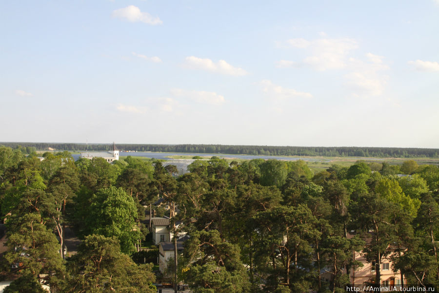 вид на реку Лиелупе Юрмала, Латвия