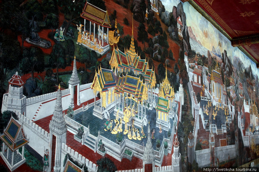 Росписи на стенах Бангкок, Таиланд