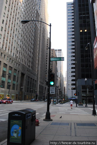 Старая главная улица Чикаго и окрестности Чикаго, CША