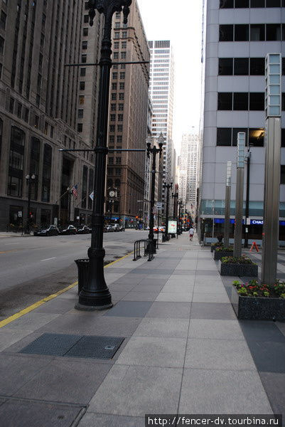 Старая главная улица Чикаго и окрестности Чикаго, CША