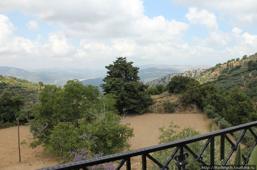 Вид на долину Лассити, Греция