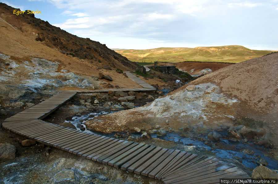 Seltun hot springs Южная Исландия, Исландия