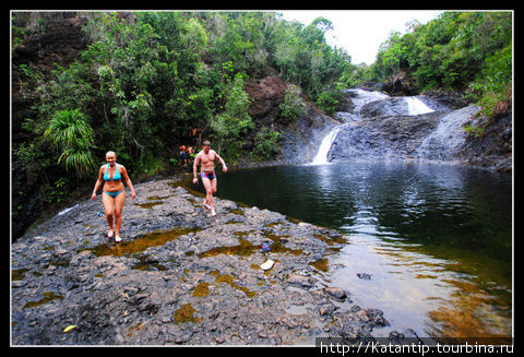 Водопад Хавилли Остров Панай, Филиппины