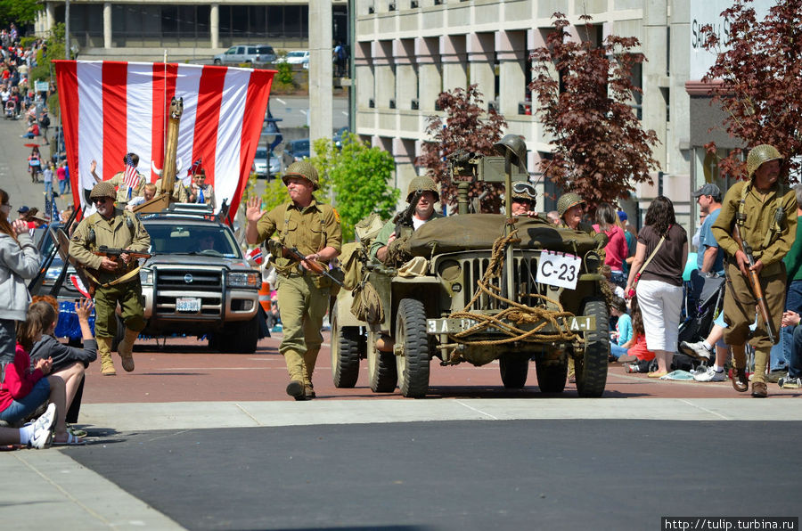 Военный парад Бремертон, CША