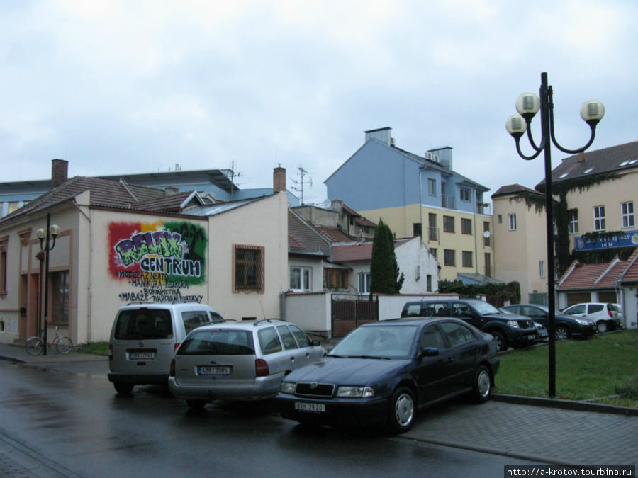 Городок на юго-востоке Чехии Бржецлав, Чехия