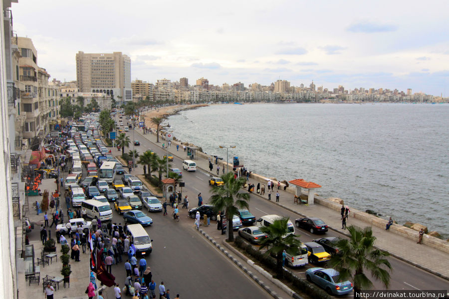 Вид из окна Александрия, Египет