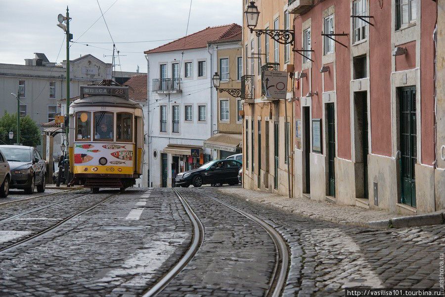 Лиссабон - лирическая мелодия портового города Лиссабон, Португалия