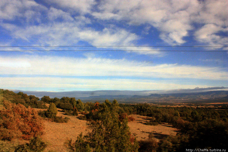 Дороги Испании - взгляд из окна Автономная область Валенсия, Испания