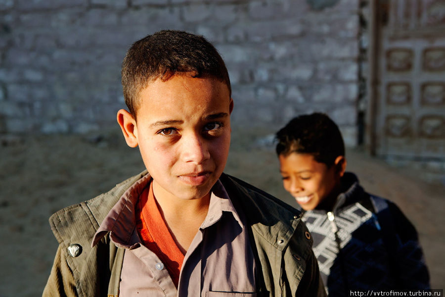 Дети Сивы Оазис Сива, Египет