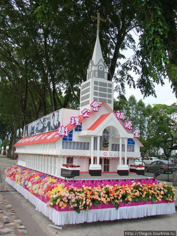 В середине Саравака Сибу, Малайзия