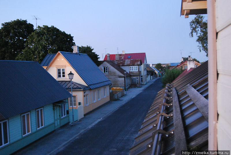 Вид из нашего окошка Хаапсалу, Эстония
