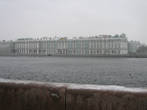 Вид на Зимний Дворец с Дворцового моста