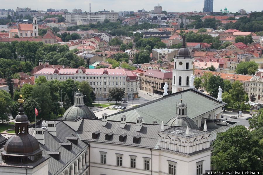 Вильнюс с высоты башни Гедиминаса Вильнюс, Литва