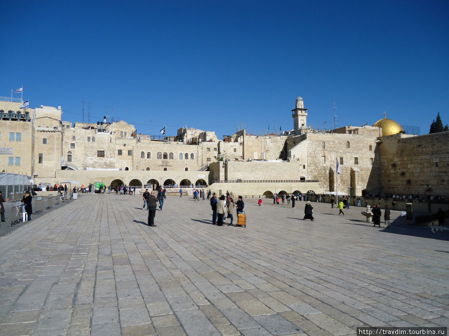 Площадь перед Стеной плача Иерусалим, Израиль