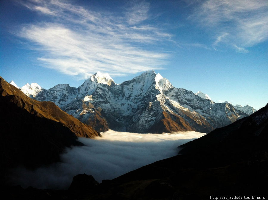 Выше облаков... Гора Эверест (8848м), Непал