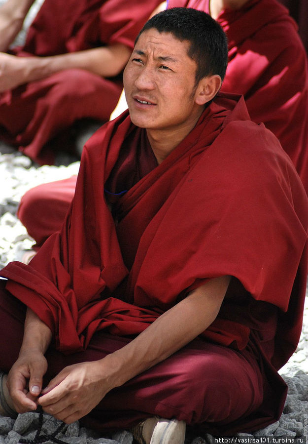 Диспуты монахов в монастыре Сэра Лхаса, Китай