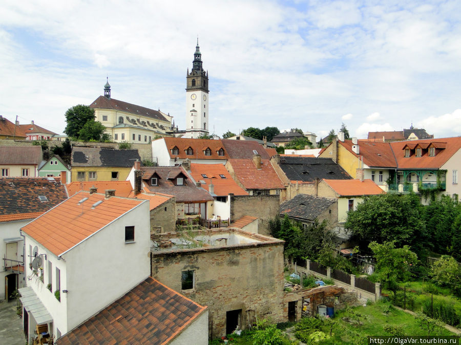 Кафедральный собор епархии —  Собор Святого Стефана с колокольней виден отовсюду Литомержице, Чехия