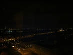 Вид из панорамных окон Азимут Sky Bar & Lounge.