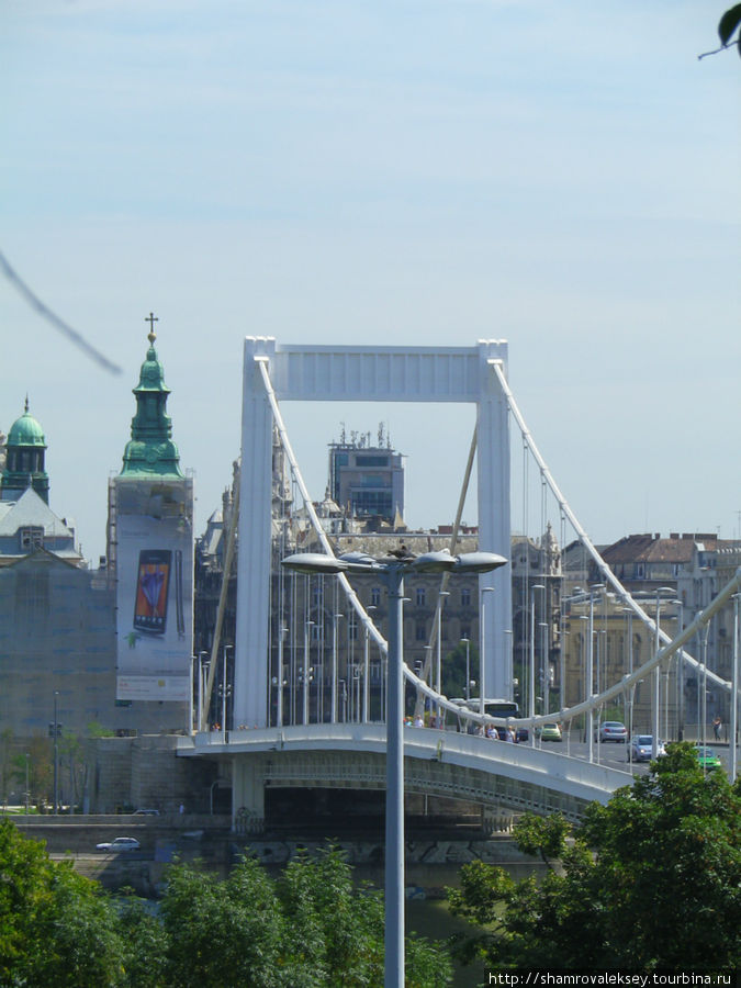 Мост красавицы Элизабет Будапешт, Венгрия